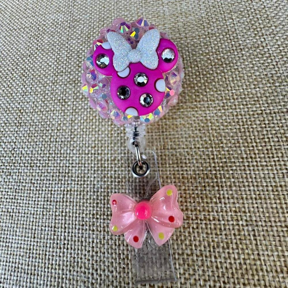 Handmade by me badge reel